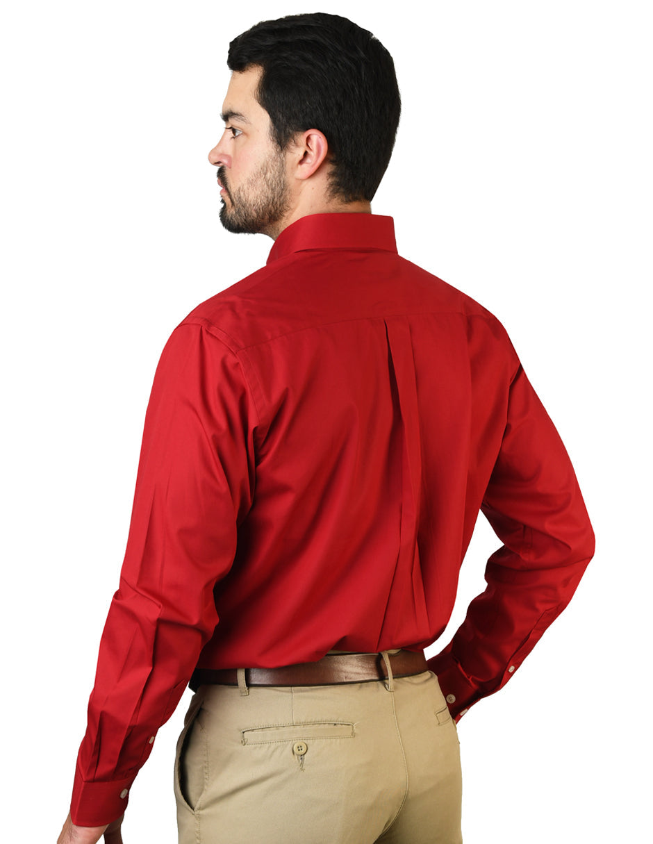 Camisa Venecia Rojo Quemado
