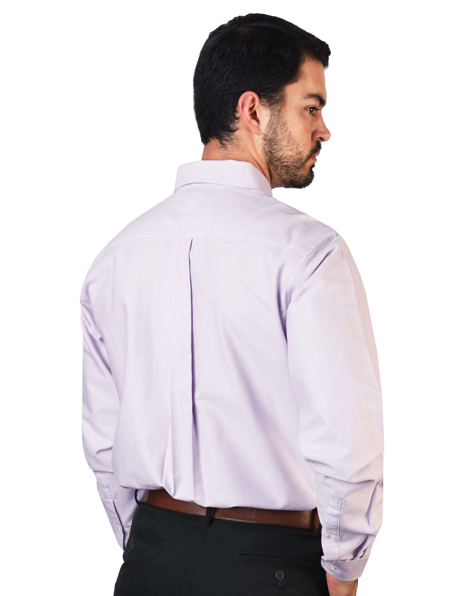 Camisa Oxford Lila