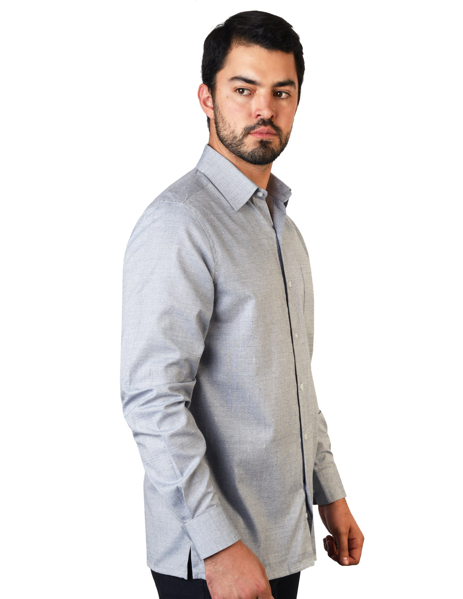Camisa Lino Cancun Marino