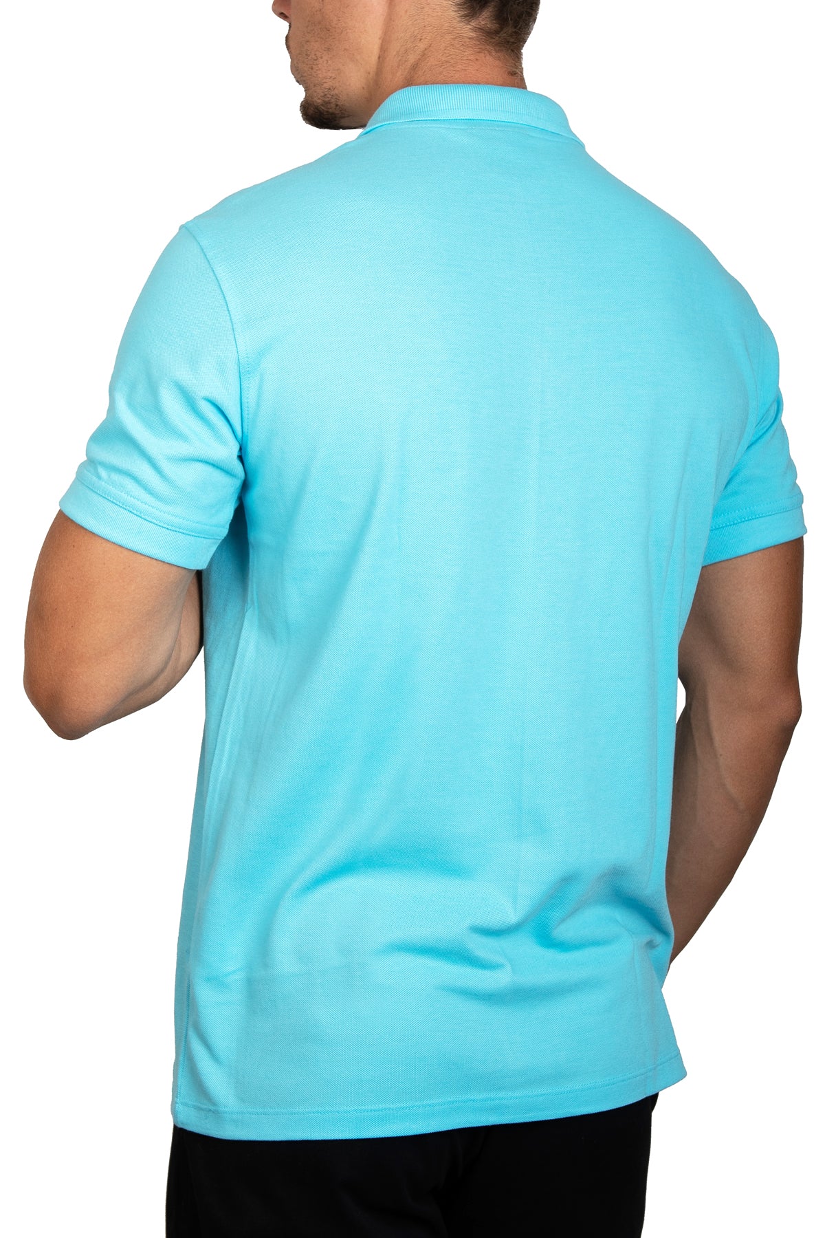 Playera Polo Aqua