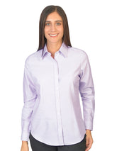 Blusa Oxford Pin Point Lila