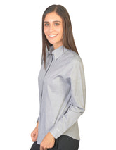 Blusa Oxford Pin Point Negro