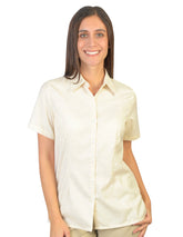 Blusa Lino Uniforme Blanco B0170