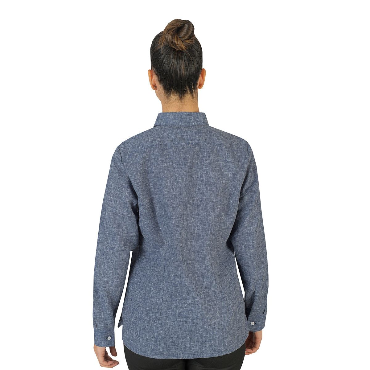 Blusa Lino Uniforme Marino B0175