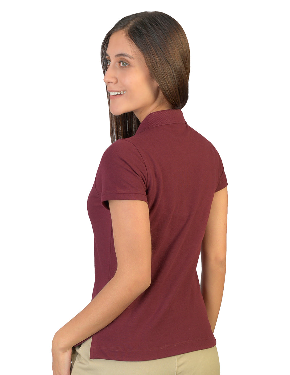 Playera Polo Vino