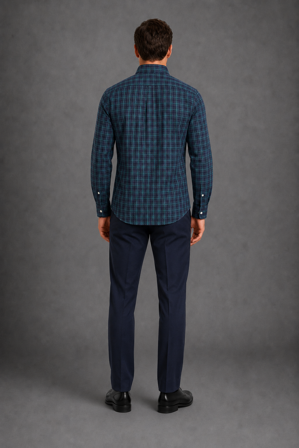 Camisa Scotland 3410 Marino C2368