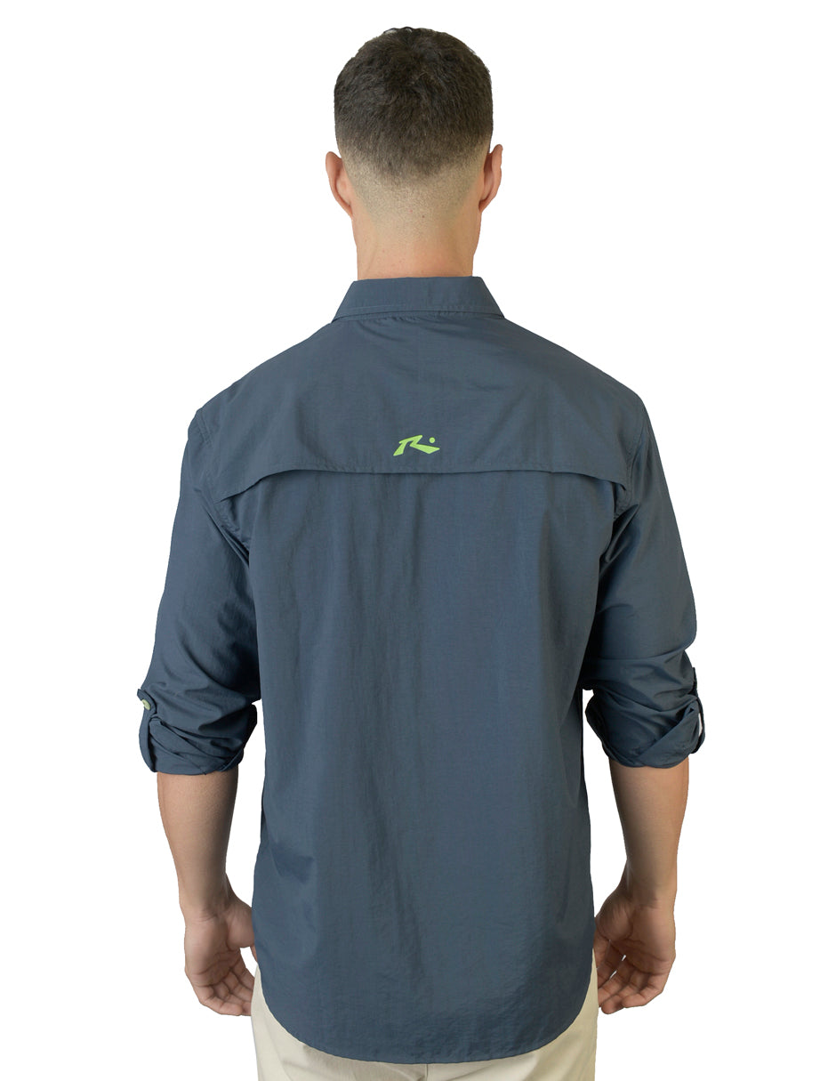 Camisa Ml Adventure Marino ZA027