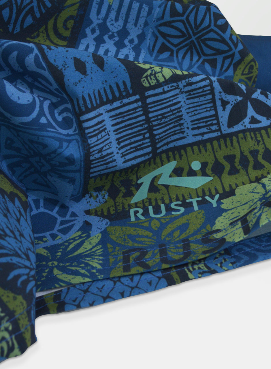 Boardshort Rusty 9 Pulgadas Verde ZP031