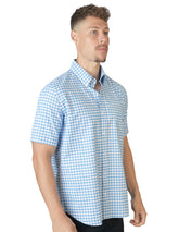 Camisa Cuadros Cielo C1716