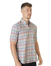 Camisa Cuadros Marino C1725