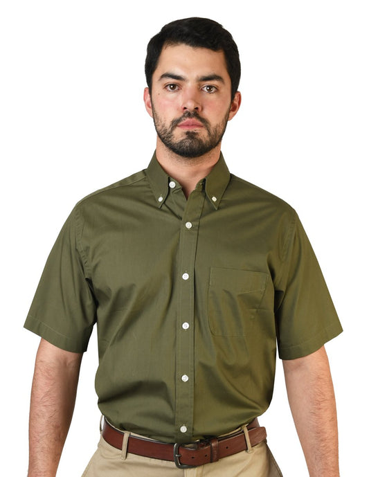 CAMISA MANGA CORTA POPELINA ELITE MILITAR