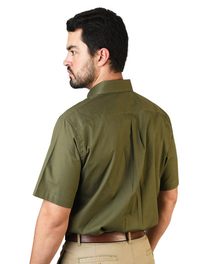 CAMISA MANGA CORTA POPELINA ELITE MILITAR
