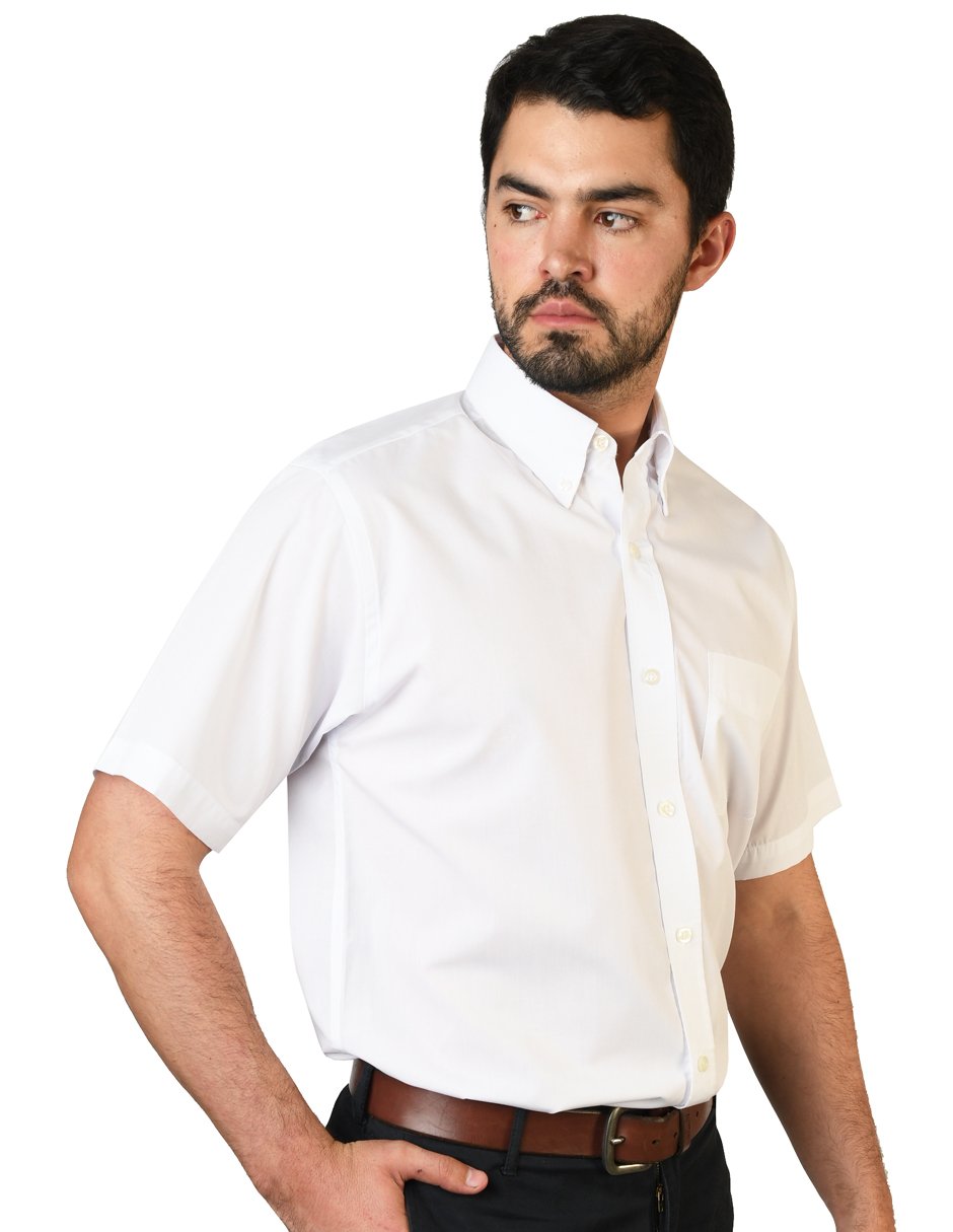 CAMISA SORRENTO BLANCO MANGA CORTA