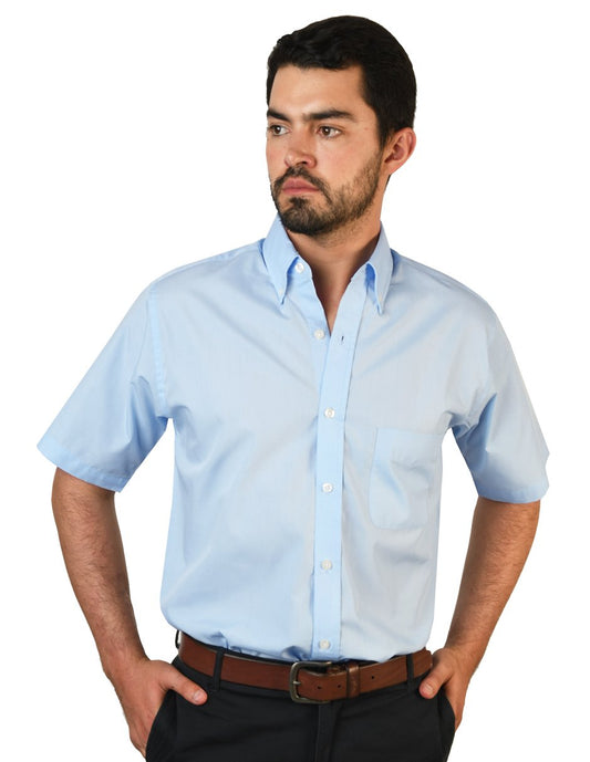 CAMISA SORRENTO CIELO MANGA CORTA