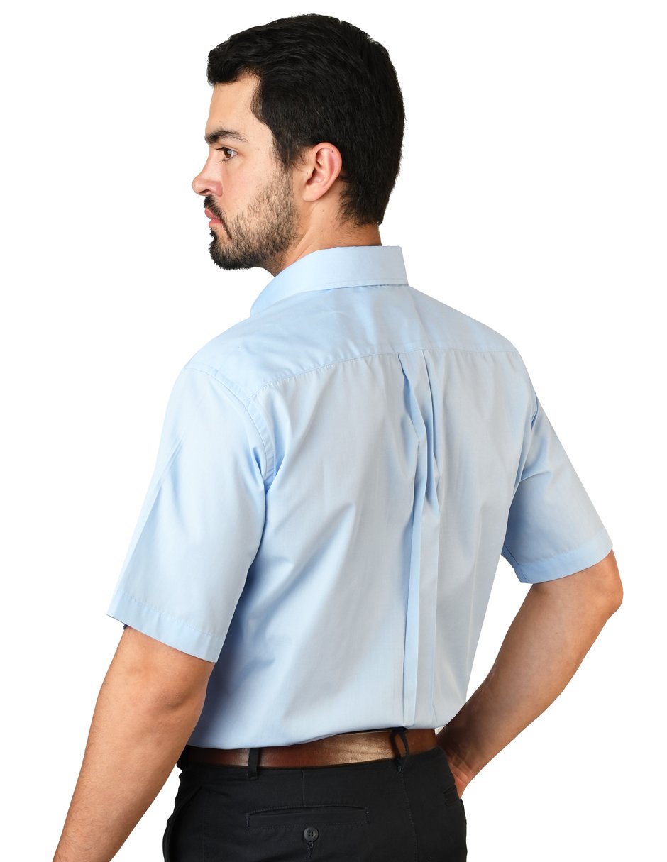 CAMISA SORRENTO CIELO MANGA CORTA