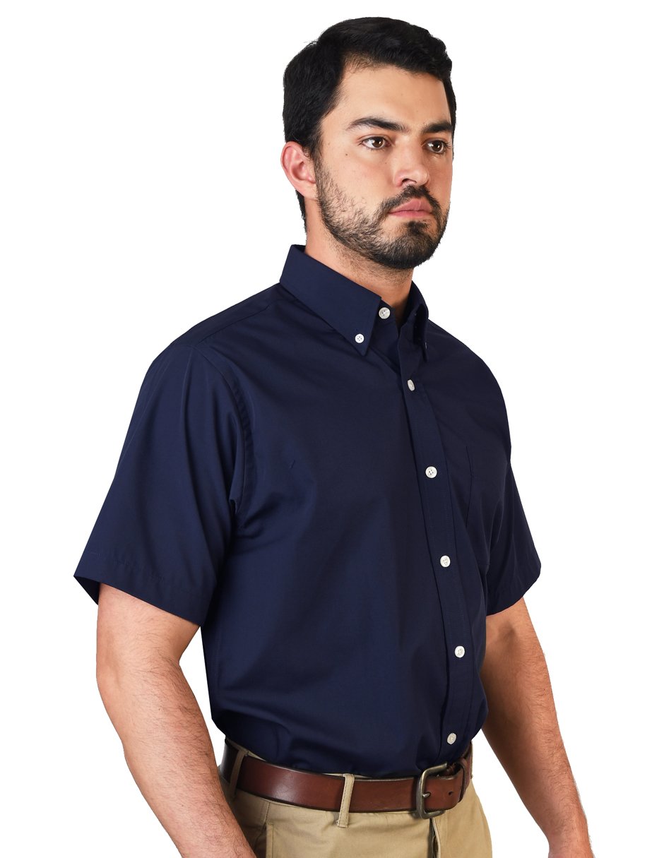 CAMISA SORRENTO MARINO MANGA CORTA