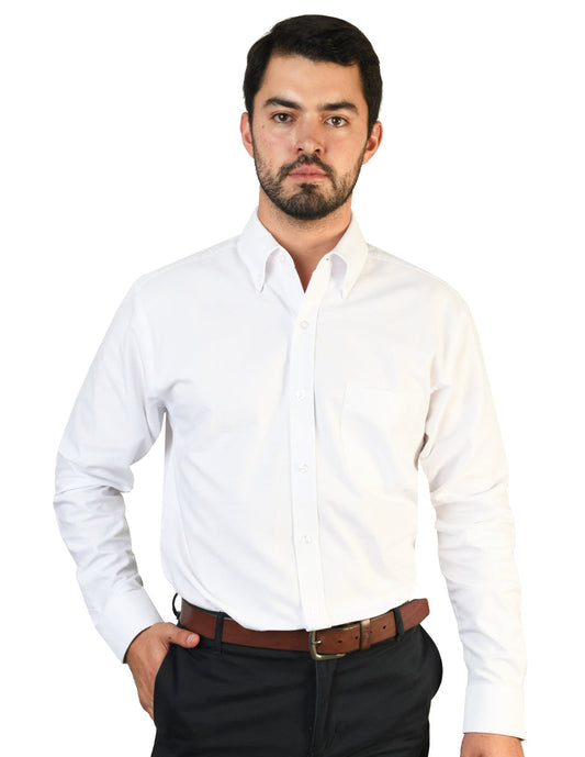 Camisa Oxford Blanco