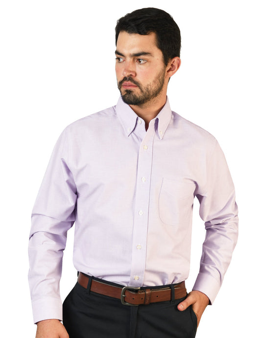 Camisa Oxford Lila
