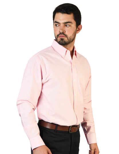 Camisa Oxford Rosa