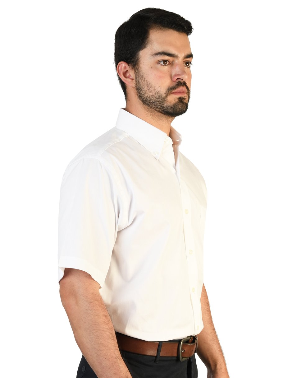 Camisa Oxford Pinpoint BLANCO