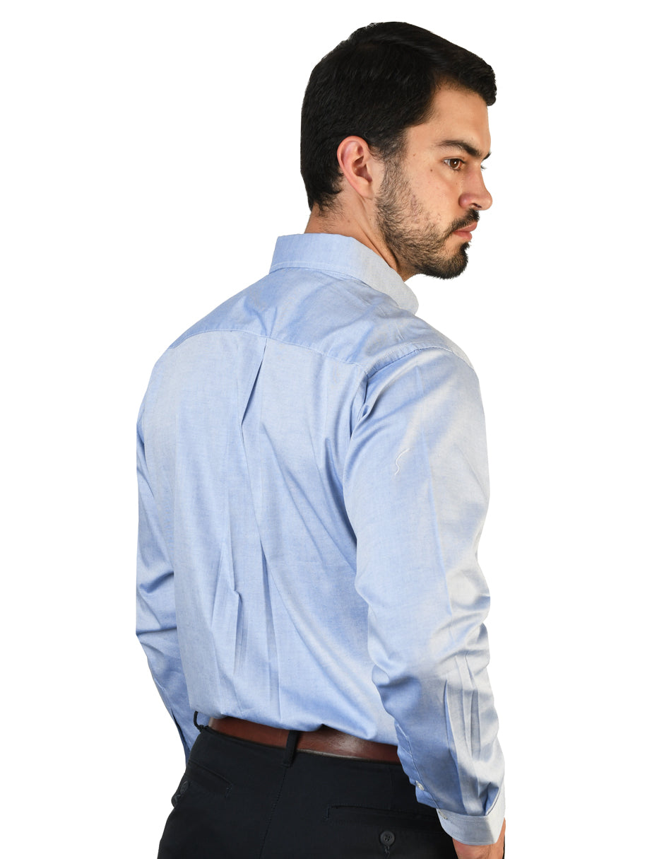 Camisa Oxford Pin Point Francia
