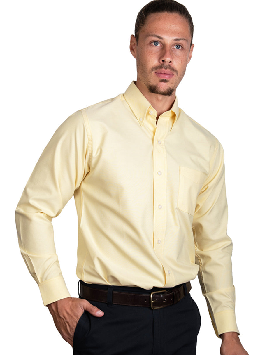Camisa Oxford Italiano Amarillo