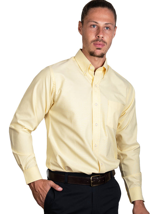 Camisa Oxford Italiano Amarillo