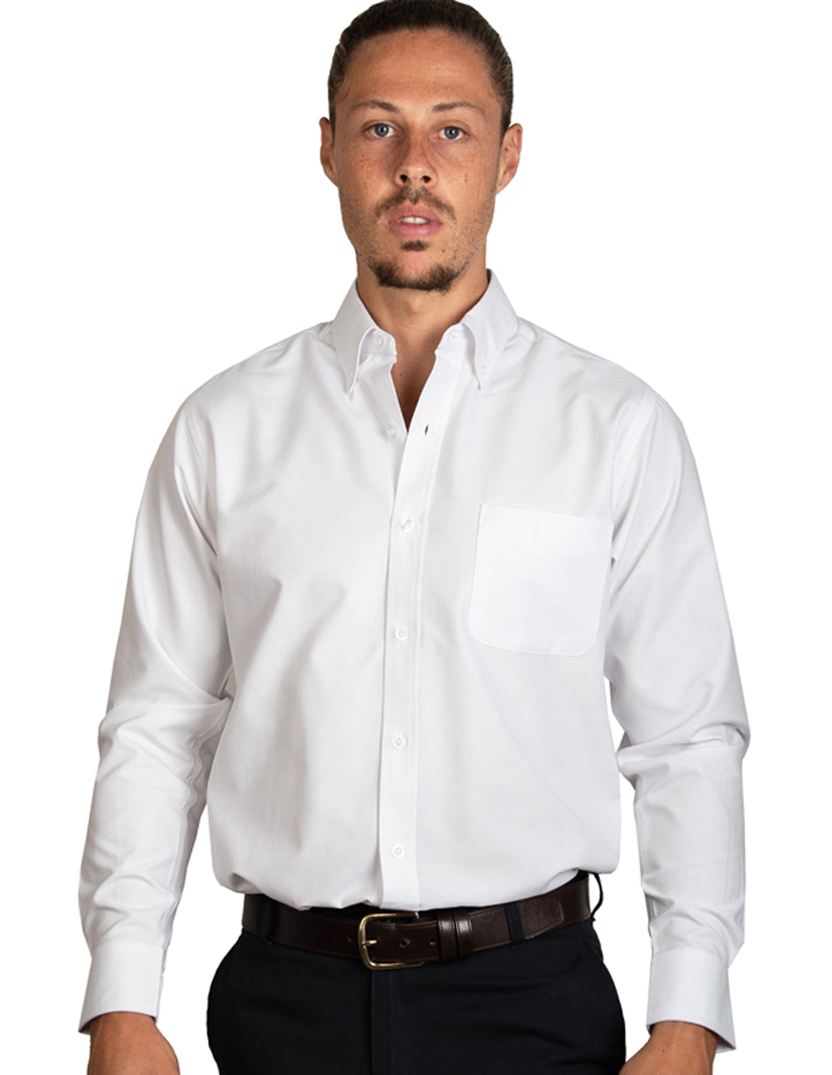 Camisa Oxford Italiano Blanco