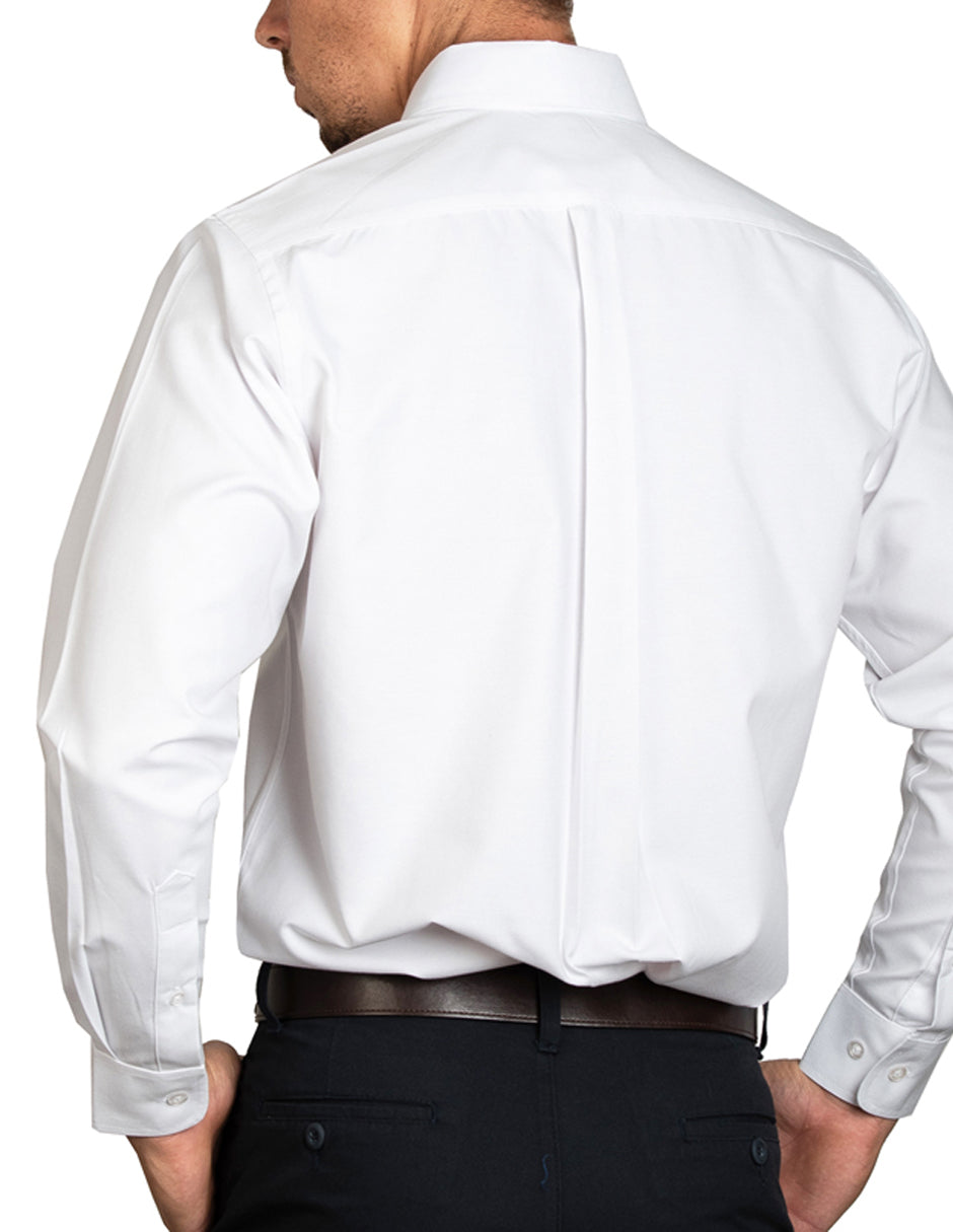 Camisa Oxford Italiano Blanco
