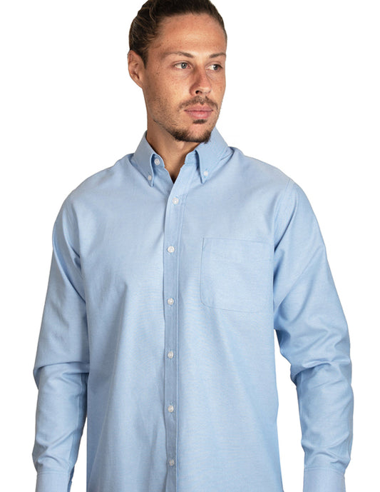 Camisa Oxford Italiano Cielo