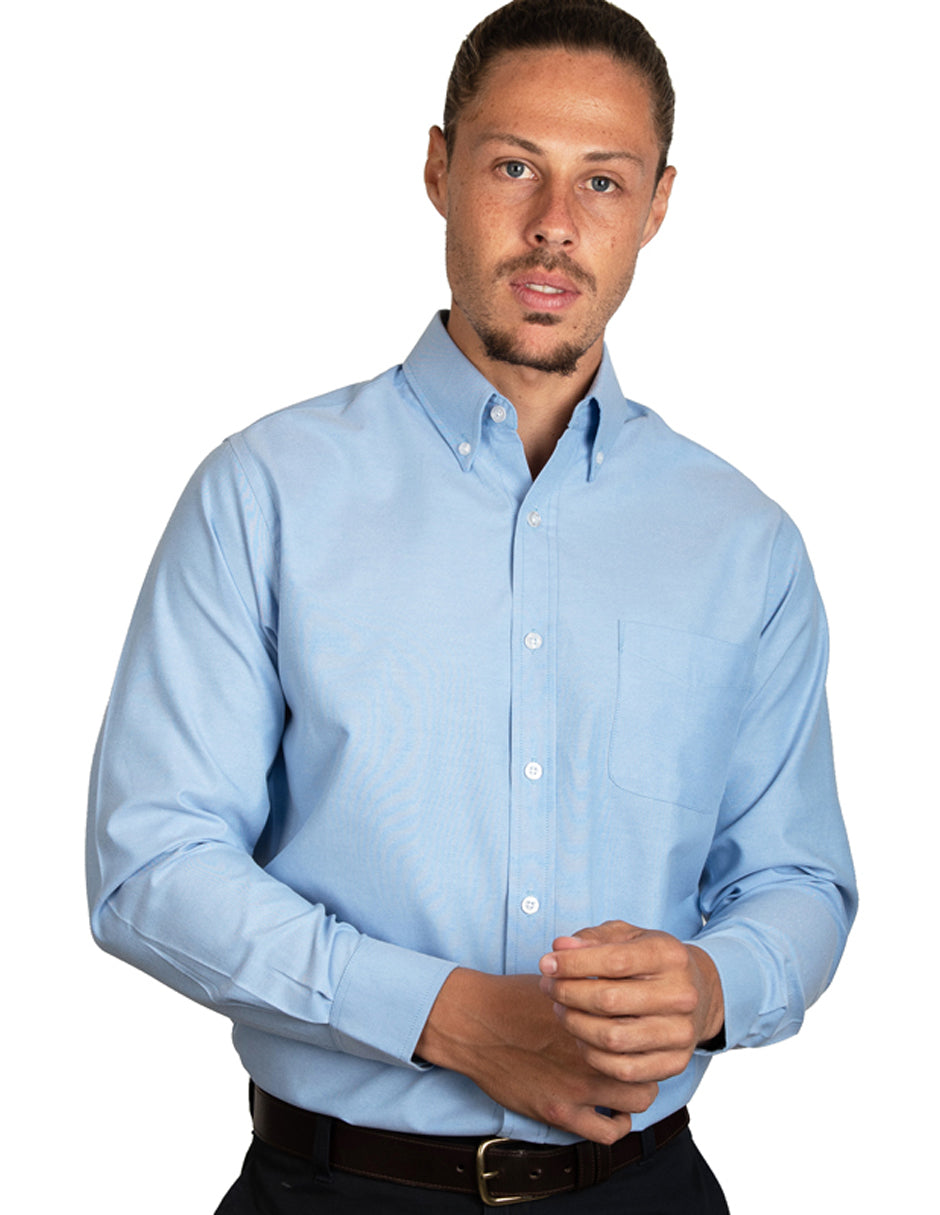 Camisa Oxford Italiano Cielo