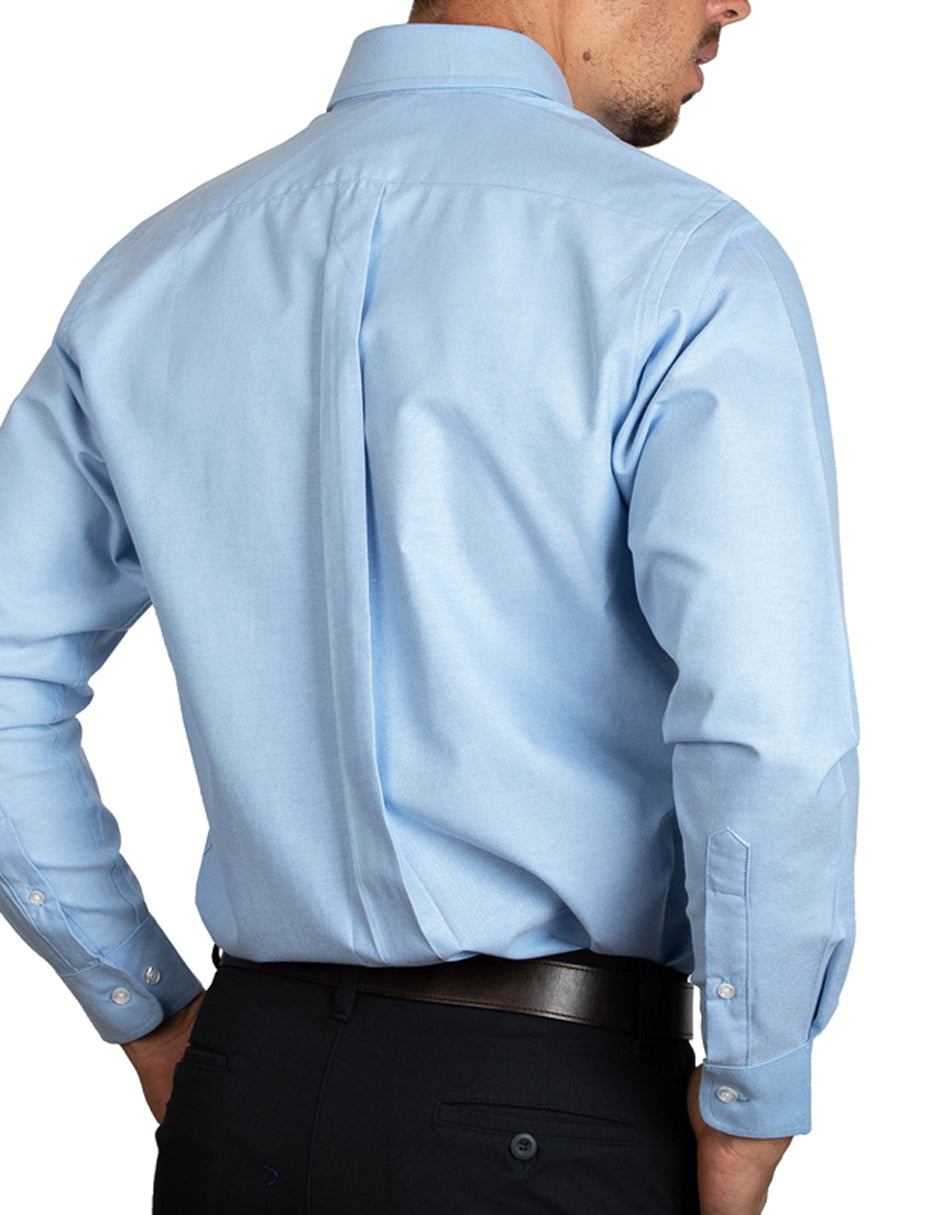 Camisa Oxford Italiano Cielo