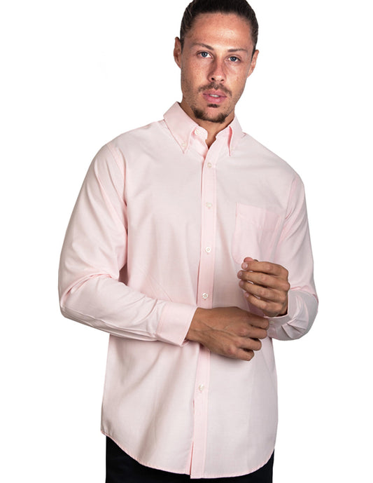 Camisa Oxford Italiano Rosa