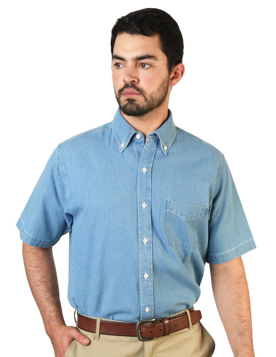 Camisa Mezclilla Stone Bleach