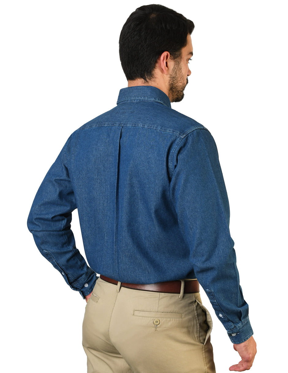 Camisa Mezclilla Doble Stone A0085