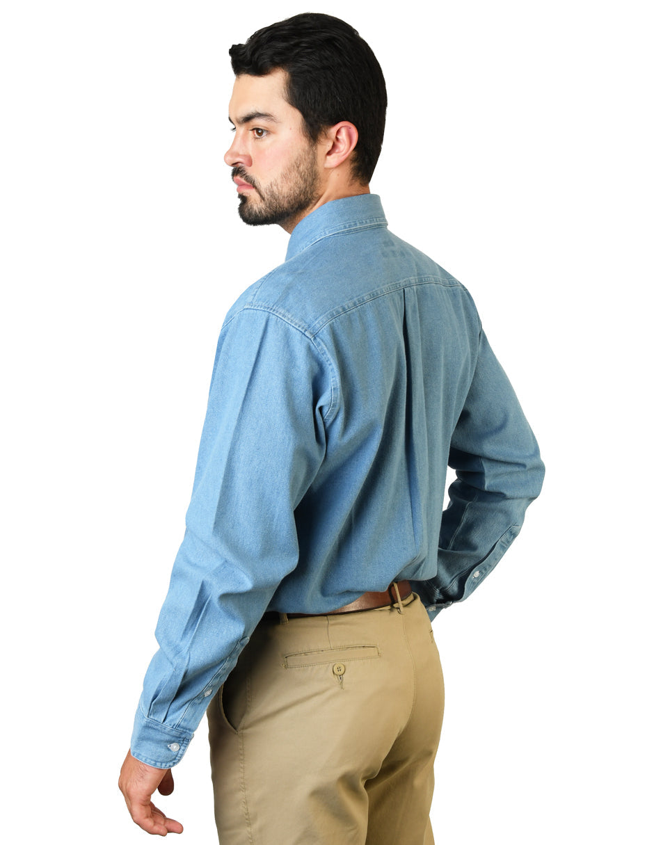 Camisa Mezclilla Stone Bleach A0085