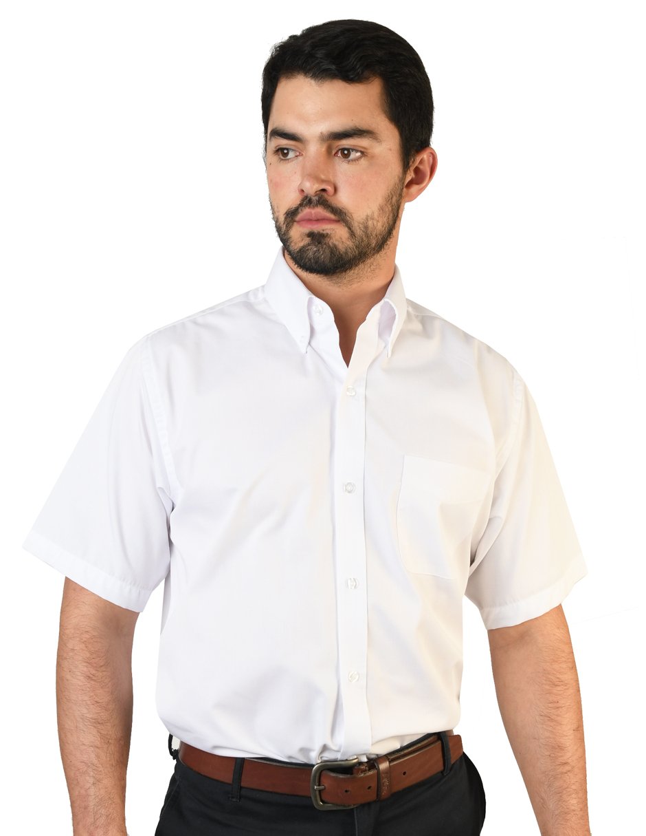 CAMISA FLORENCIA BLANCO MANGA CORTA