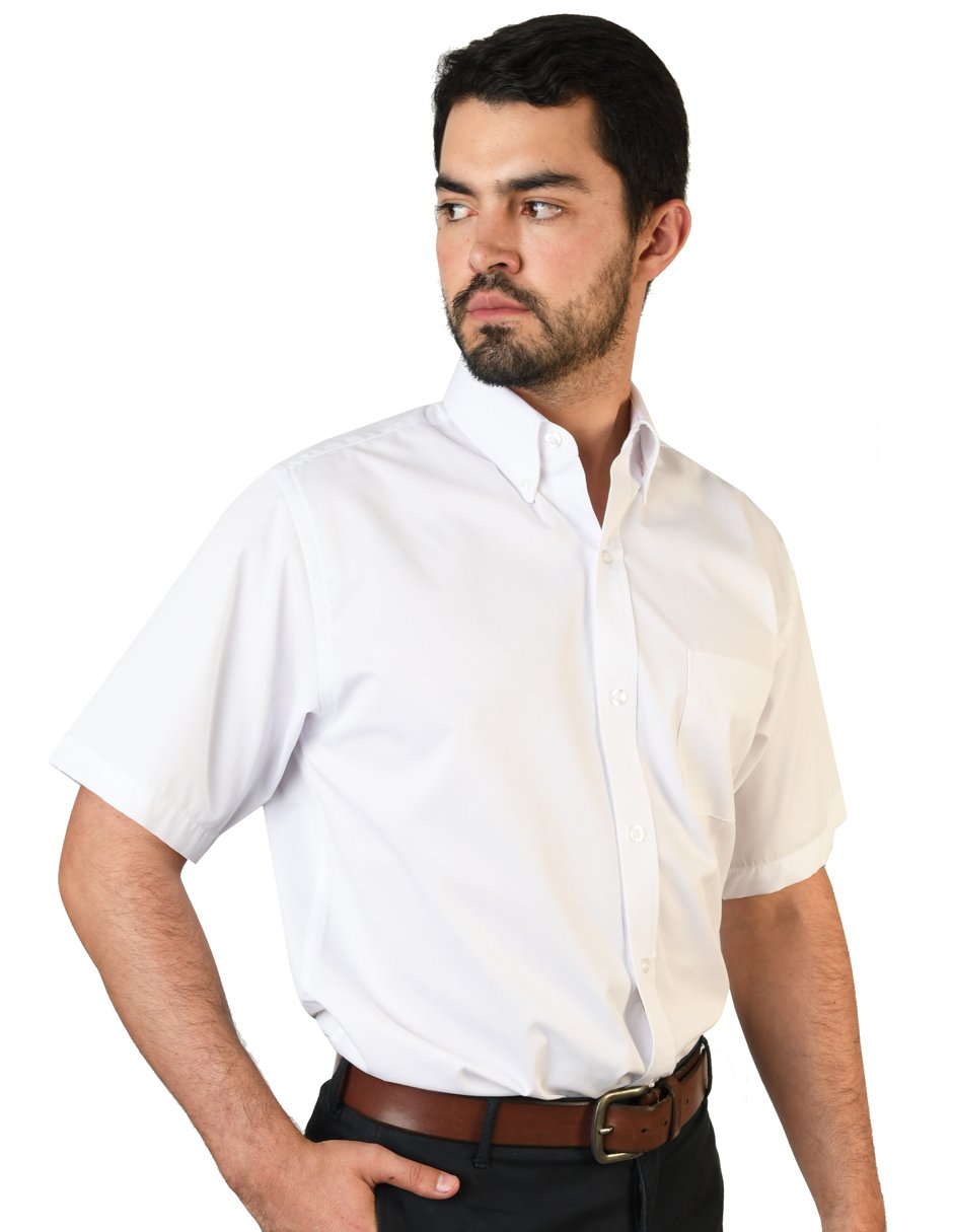 CAMISA FLORENCIA BLANCO MANGA CORTA