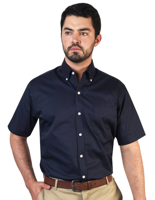 CAMISA FLORENCIA MARINO MANGA CORTA