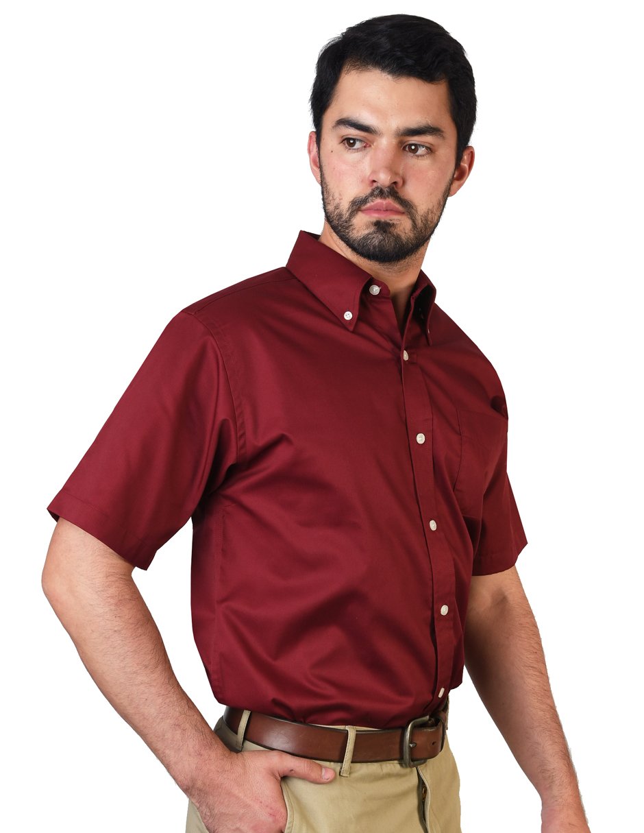 CAMISA FLORENCIA TINTO MANGA CORTA