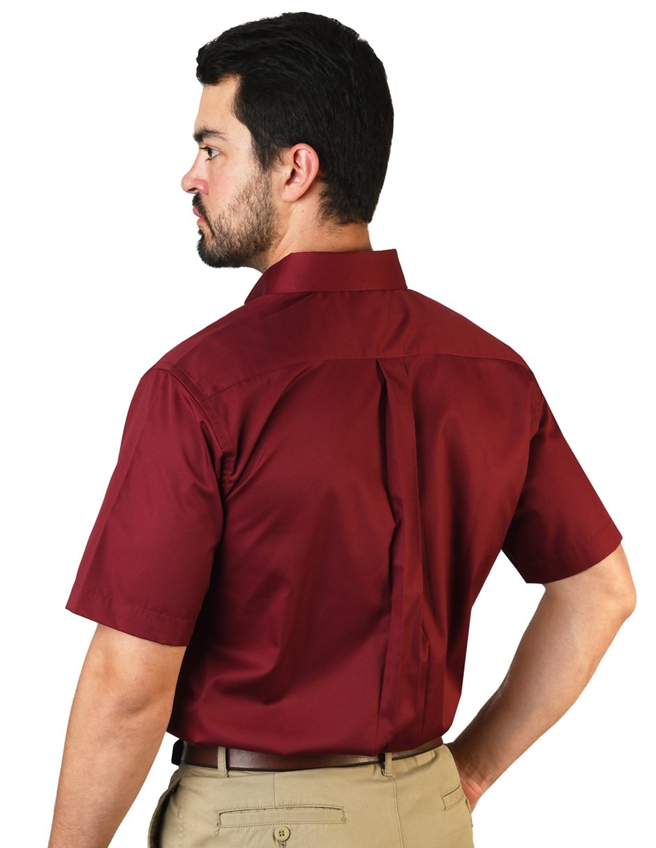 CAMISA FLORENCIA TINTO MANGA CORTA