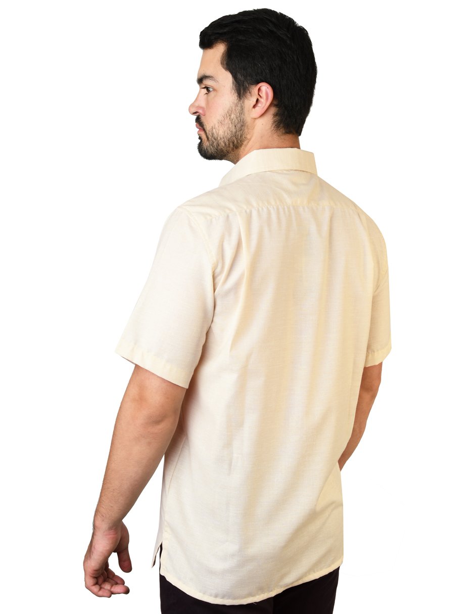 CAMISA LINO CANCUN ARENA MANGA CORTA
