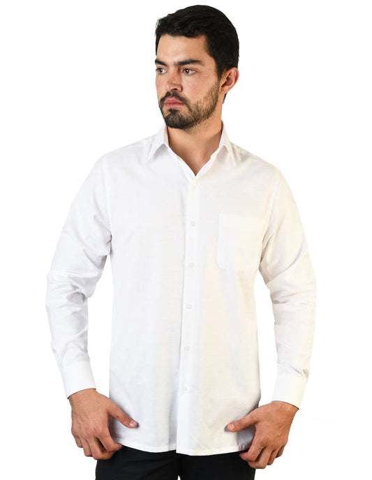 Camisa Lino Cancun Blanco
