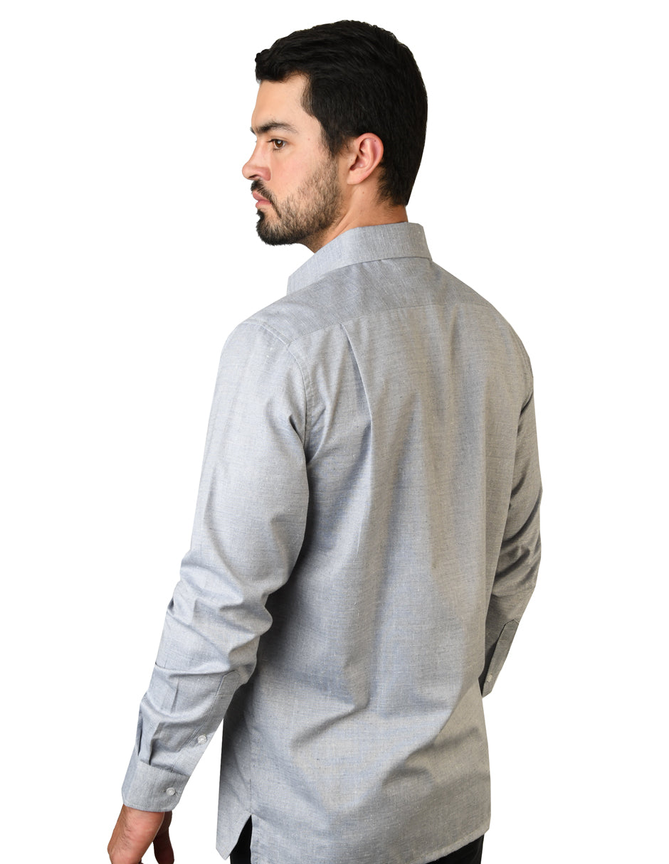 Camisa Lino Cancun Marino