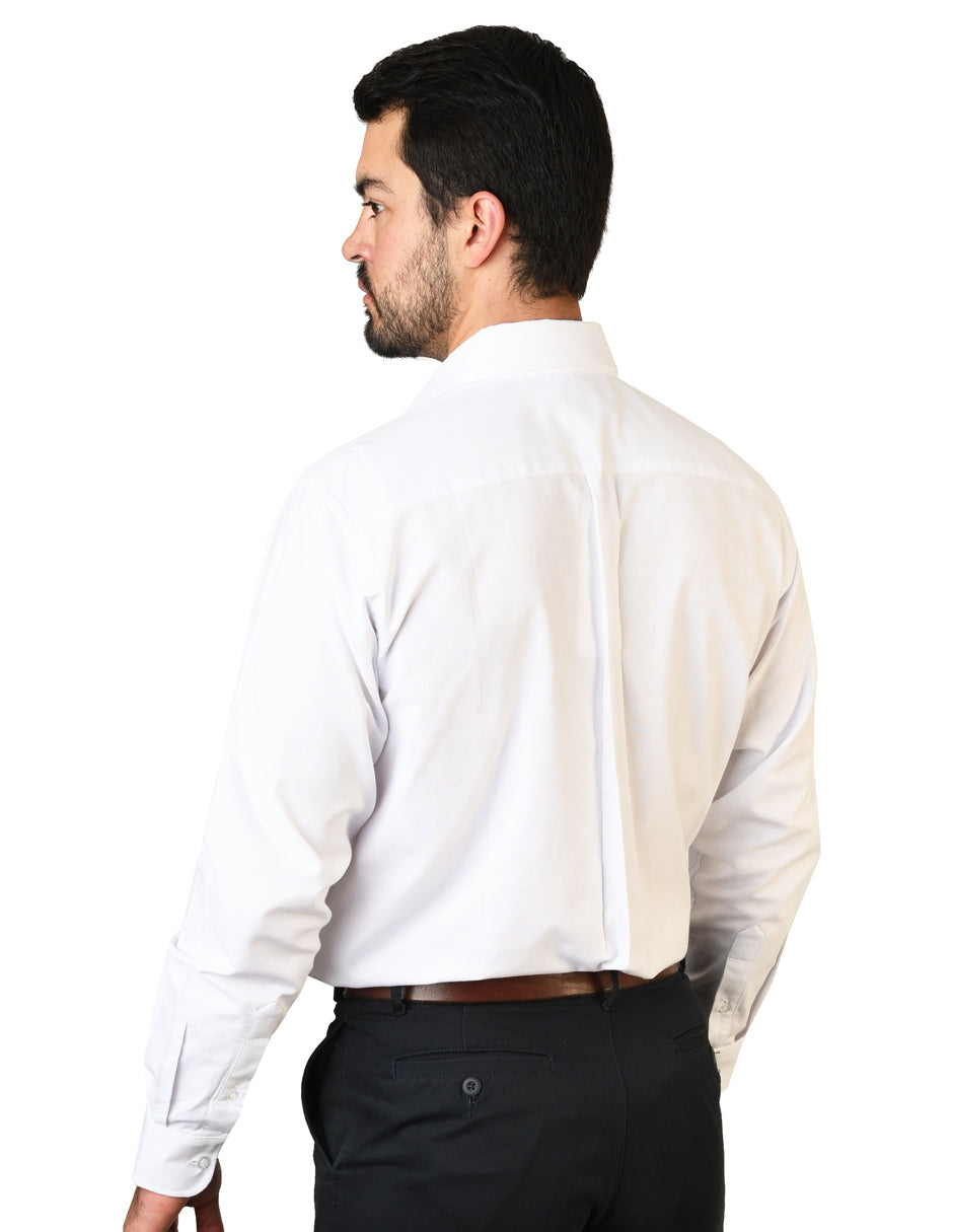 Camisa Oxford Ingles Blanco