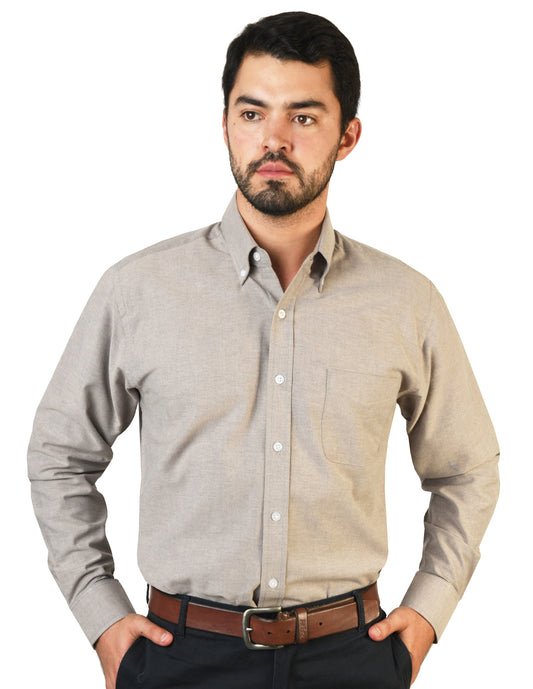 Camisa Oxford Ingles Negro