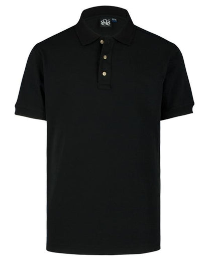 Playera Polo Negro A0400