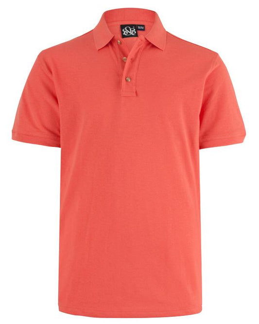 Playera Polo Coral A0400