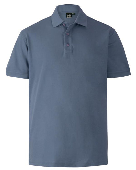 Playera Polo Azul Acero