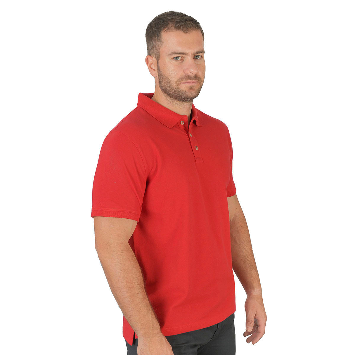 Playera Polo Basic Rojo A1660
